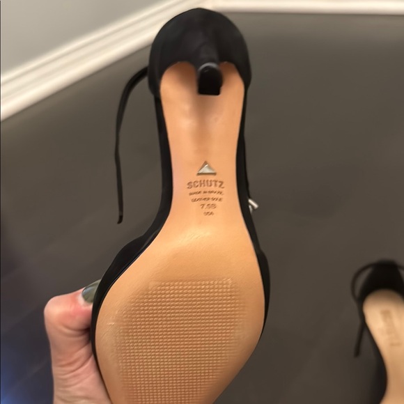 Schutz Black Women's Heels - Picture 6 of 6